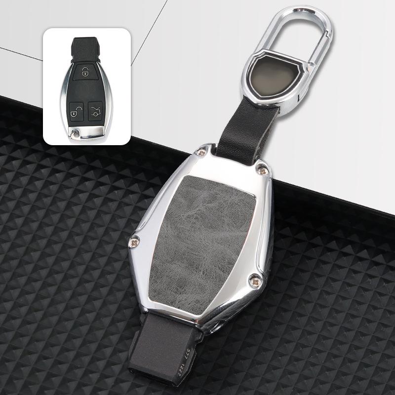 Mercedes-Benz Key Case for GLA200, GLC260L, C-Class, GLS, CLA200 - Full Coverage Shell