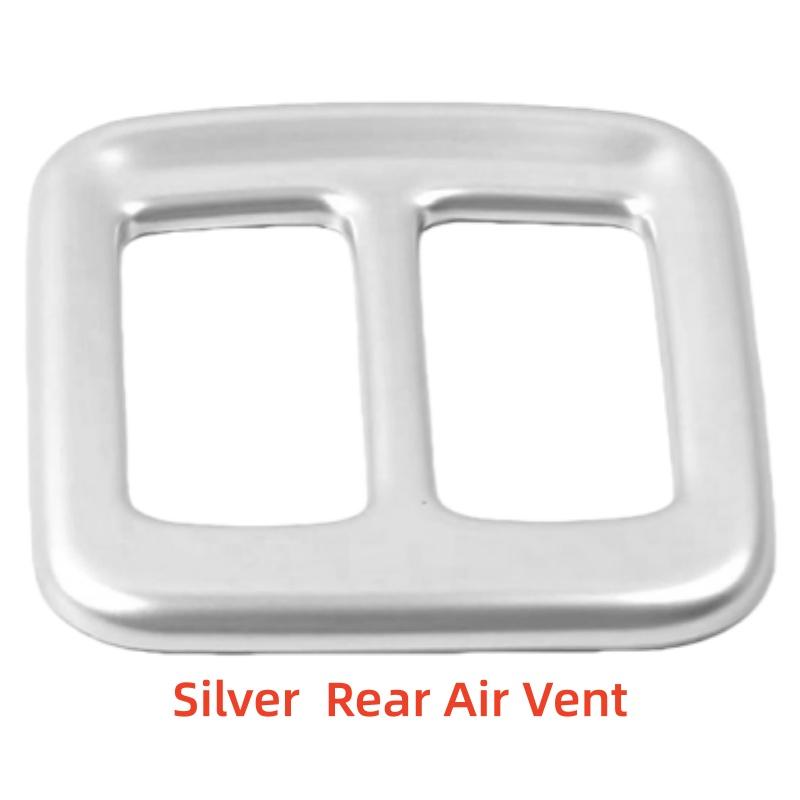 Car Upgrade Styling ABS Plastic Rear Air Vent For JEEP Compass 2017 2018 Modification Decoration Accessories