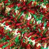 Christmas Garland Led Light Tinsel Garland With Led Lights 16.4Ft Streamers Ornaments Shiny Twist Christmas Decor Battery