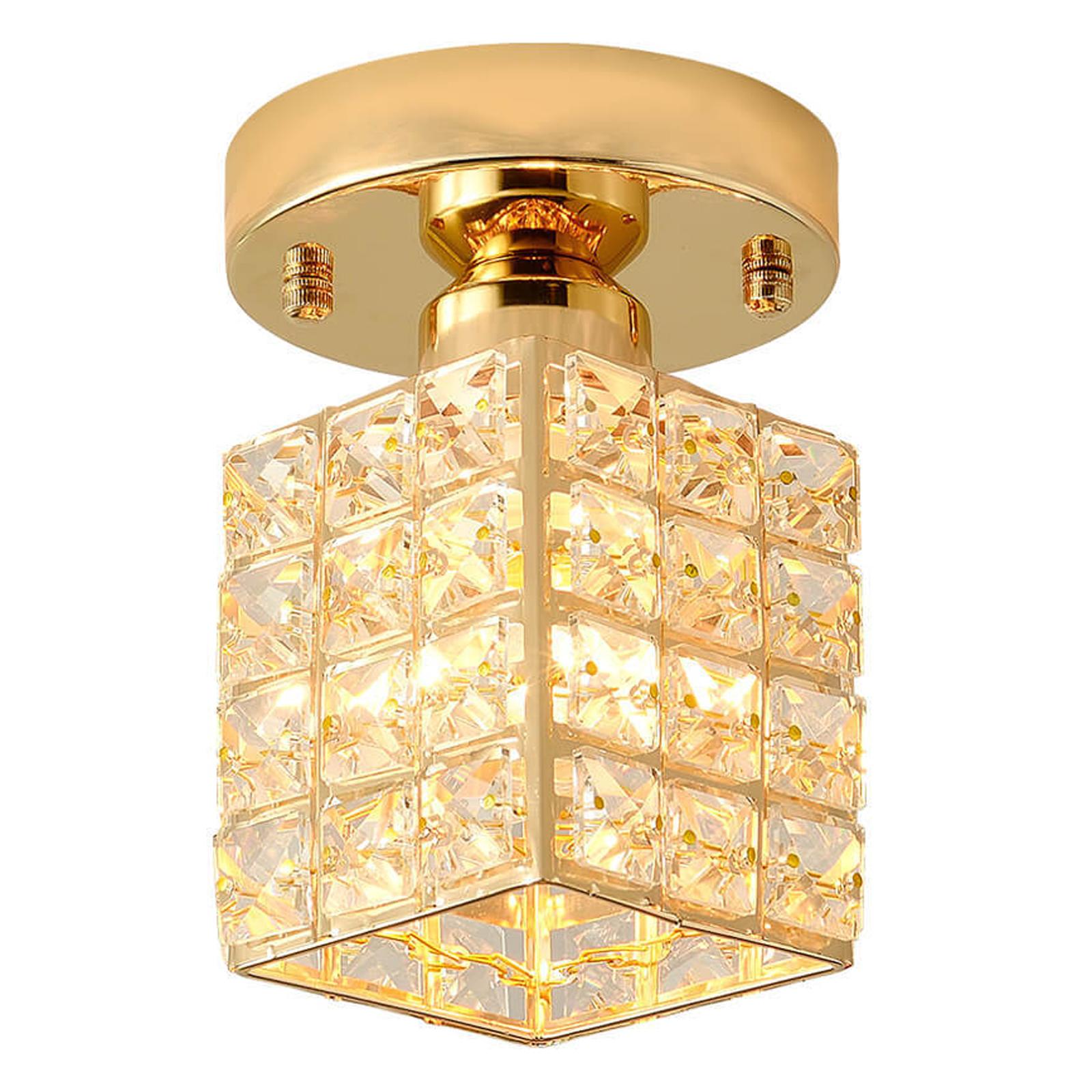 

Мини-люстра, потолочный светильник, хрустальный потолочный светильник, близкий к потолочному светильнику, потолочный светильник для коридора, проходной светильник