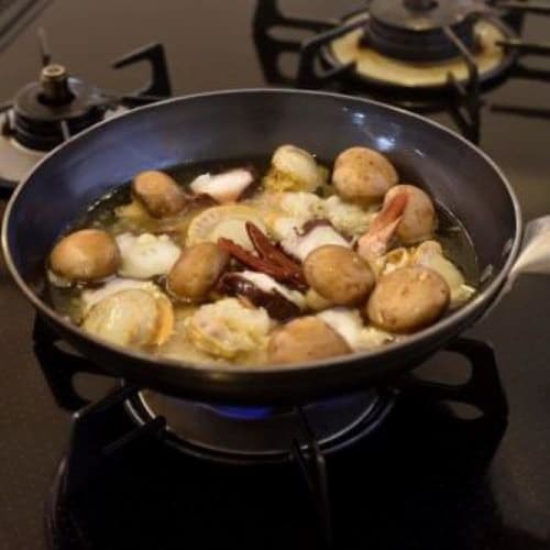 Advance Door HANAKO+a Frying Pan 24cm Titanium Handle HAFT-24