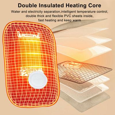 Smart Thermostat Hand Warmer Washable Heating Pad Electric Warm Gloves Thermostat Hand Warmer Winter Office Hand Warming