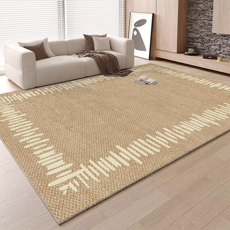 Carpet Living Room French Antique Style Leave-In Washable Environmentally Friendly Waterproof And Anti-Fouling Sand Bedroom Floor Mat Premium Carpet