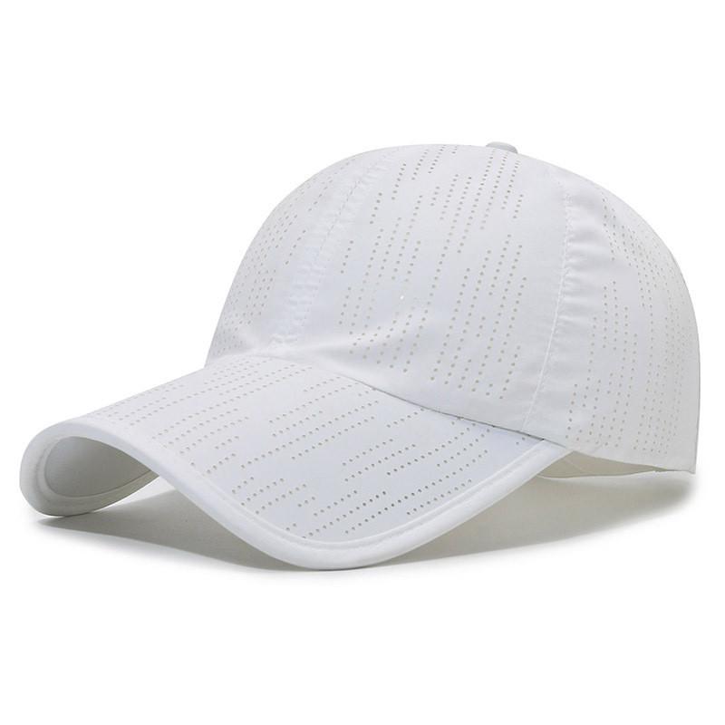 Hat Perforated Baseball Cap Sunscreen Duckbill Cap Breathable Quick Hat Drying