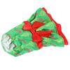 Hunde Kleid Mode Niedliches Weihnachtsbaum Muster Welpen Sommerkleid für Weihnachtsfeier Täglich L