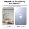 WiFi Intelligent Temperature Humidity Sensors Time Large Display for Home Office Bedroom Kitchen
