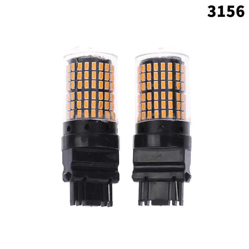 2 Pcs T20 Led Turn Signal Bulbs Canbus 1156 Ba15S P21W 1157 Bay15D P21/5W 7440 7443 W21/5W 3156 3157 Car Rear Brake Light