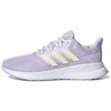 Neo Runfalcon Series Retro Mesh Non-Slip Low-Top Casual Running Shoes Women Sneaker Light-Purple Yellow EG8632