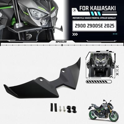 Frontals Naked For Kawasaki Z900 Z900 SE 2025 Motorcycle Front Wing Spoiler Aerodynamic Naked Winglet Deflector Downforce