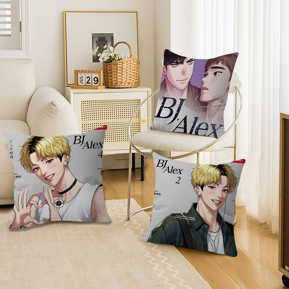 BJ Alex Cushion Cover Decorative Pillow Sofa Home Decor Case Pillow Cases