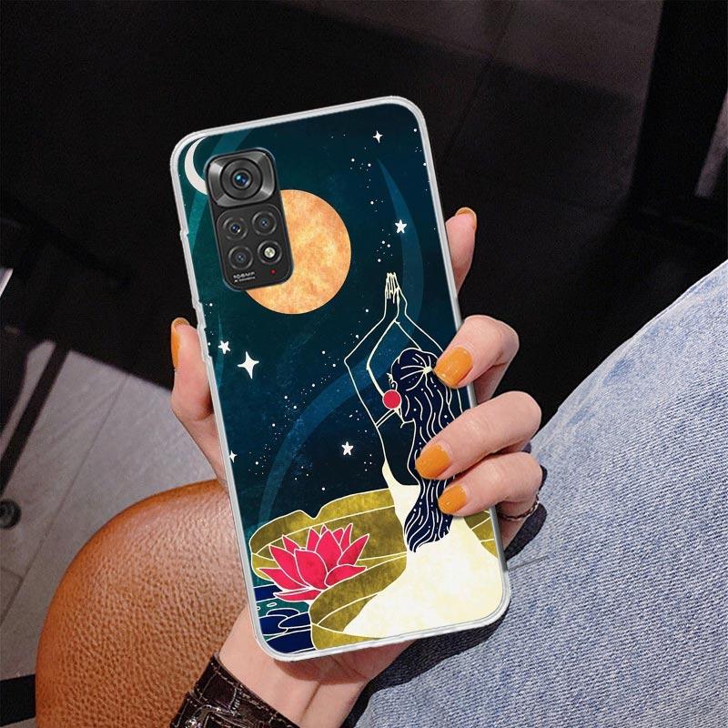 Funny Sun Moon Face Phnoe Case for Phnoe Case for Xiaomi Redmi Note 15 14 14S 13 Pro Plus 12 12S 11S 11E 10S 10 11T 5G Unique Co