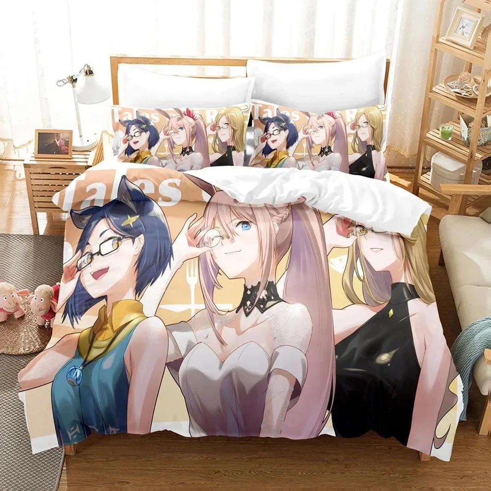 Hot Game Tales Of Arise Bedding Set Modern Printed Bed Set With Pillowcase Duvet Cover Soft Single Double Queen Super King Size
