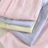 Pure Cotton Double-layer Yarn Pajamas Women's Spring and Summer Thin Solid Color Round Neck Vest Shorts Can Be Worn Outside Loungewear Two-piece Set