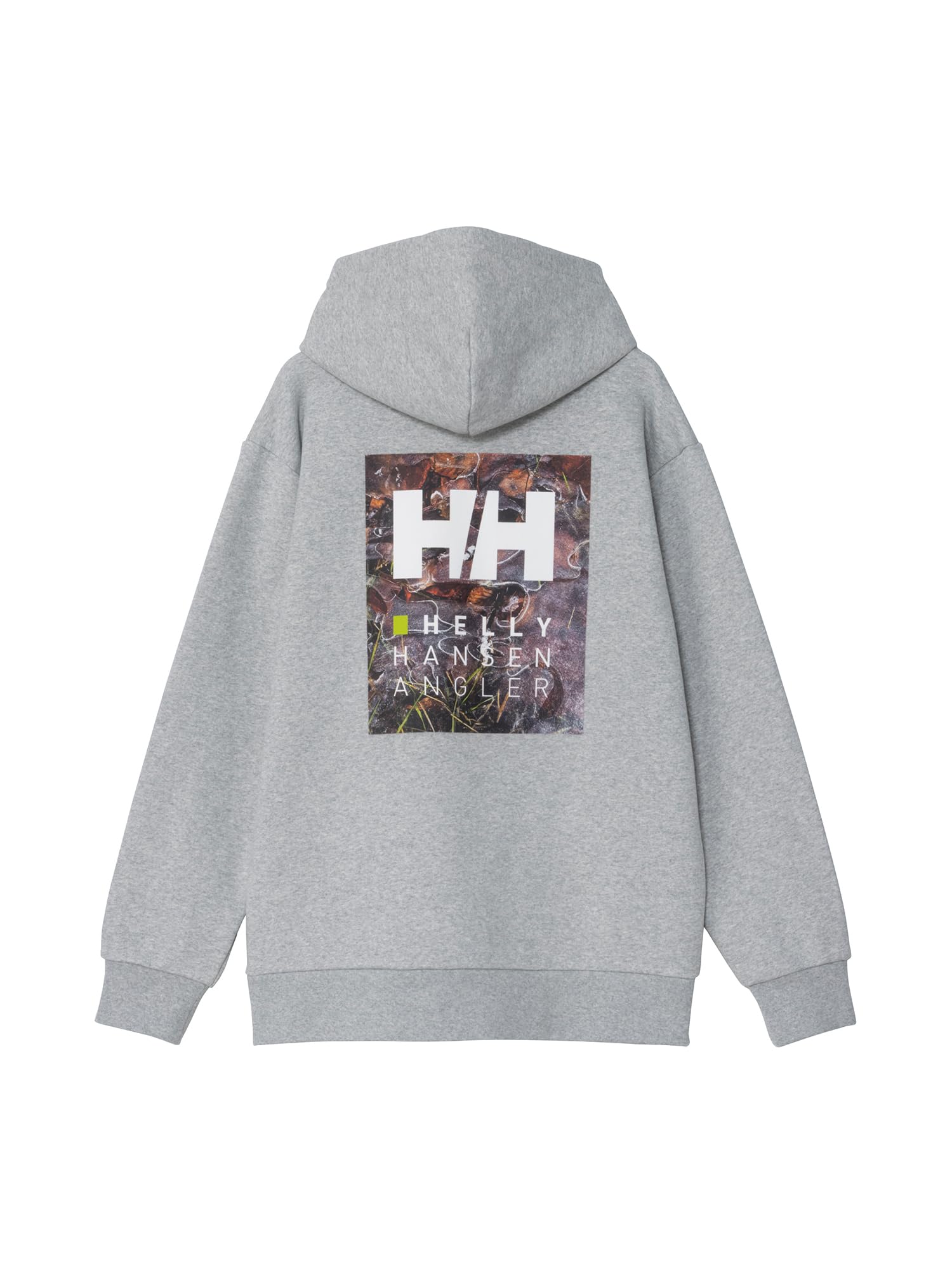 HH Angler Sweat Parka Mixed Gray Small