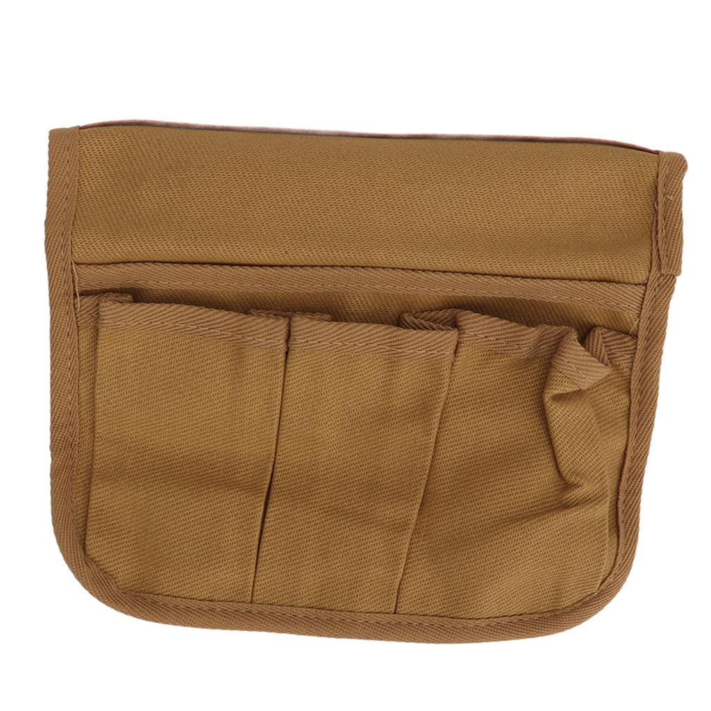 Chair Armrest Bag Large Capacity Waterproof Beach Chair Hanging Storage Pouch for Outdoor Camping Picnic