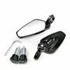Motorcycle Handlebar Mirror - High-Quality Aluminum Alloy Bar End Rearview Mirror for Professional Custom Bike Modifications