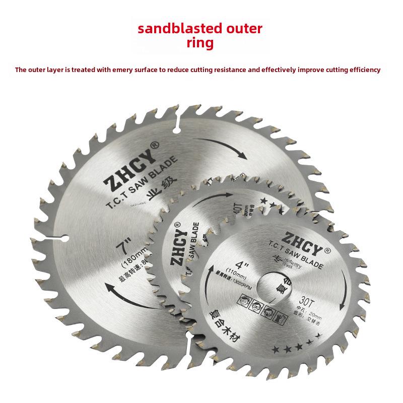 4-inch Circular Saw Blade for Woodworking & Metal Cutting, Multifunctional 7-inch Aluminum Alloy Blade