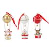 With Bell Christmas Hanging Elk Hot Air Balloon Xmas Ornament Ball Cute Xmas Decor  New Year Party