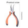Multiuse Curved Nose Pliers Ergonomic Handle Kitchen Gadget Suitable for Deboning Chicken, Duck Feet Spring Loaded Tool