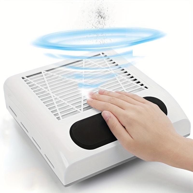 

608 Nail Dust Collector - Powerful 80W Suction for Salon Desktop