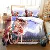 3D Anime Game Touhou Project Beding Set Print Bed Linen Set With Pilowcase Bed Soft Duvet Cover Soft Single Double Quen Super King-Sized Dimensionsd
