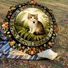 1PC Cat, Floral Umbrella-8-Rib Reinforced, Automatic Open, Lightweight & Durable, Cute Fashion Accessory for Outdoor-K1255