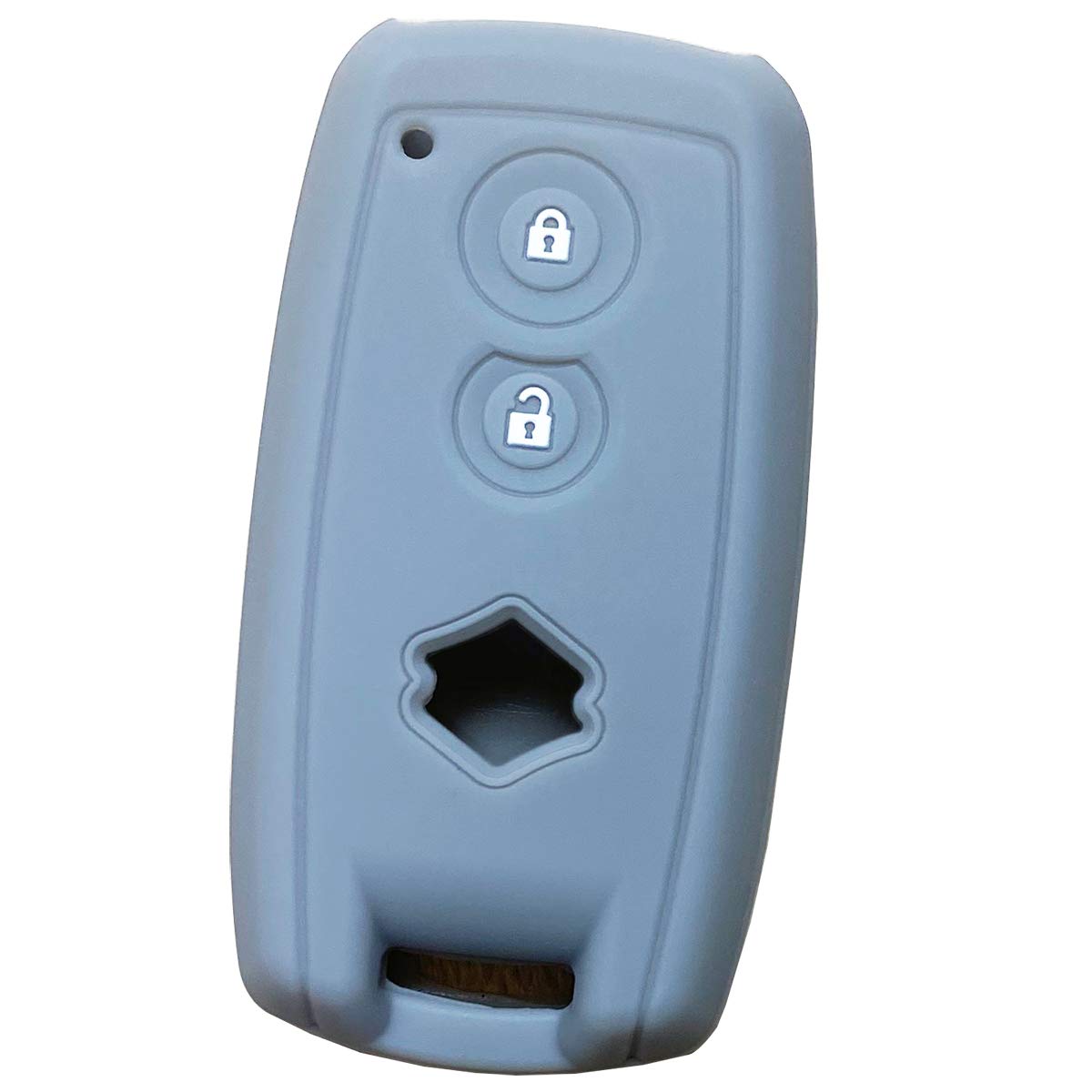 

IKT Smart Key Silicone Cover for Suzuki Cars (Grey/Wagon R/Wagon R Stingray/Swift/MR Wagon/etc.), Perfect серый