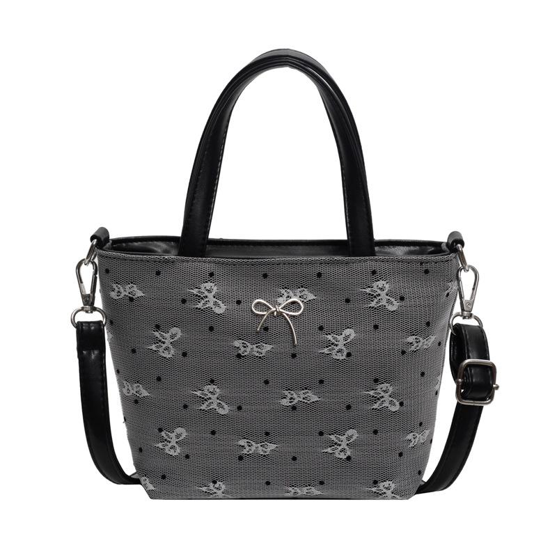 Женская холщовая сумка через плечо — фото 22