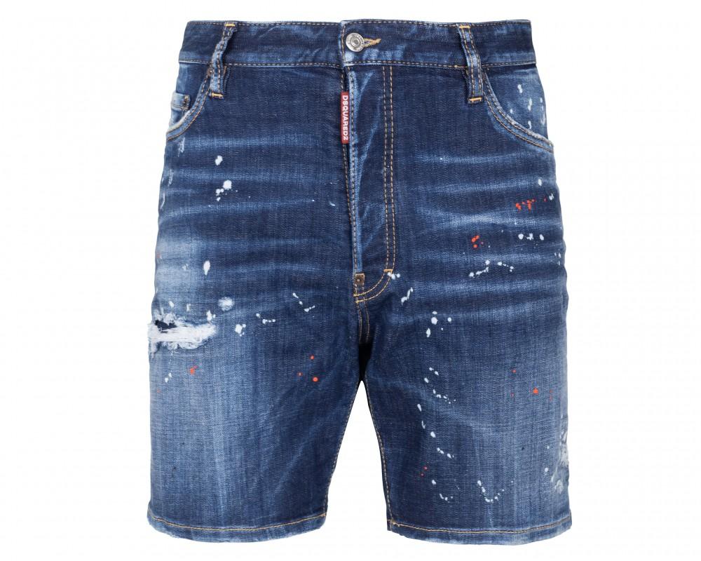 SuperMerchantEU DSQUARED2 denim shorts marine shorts NIEUW - Maat: IT48