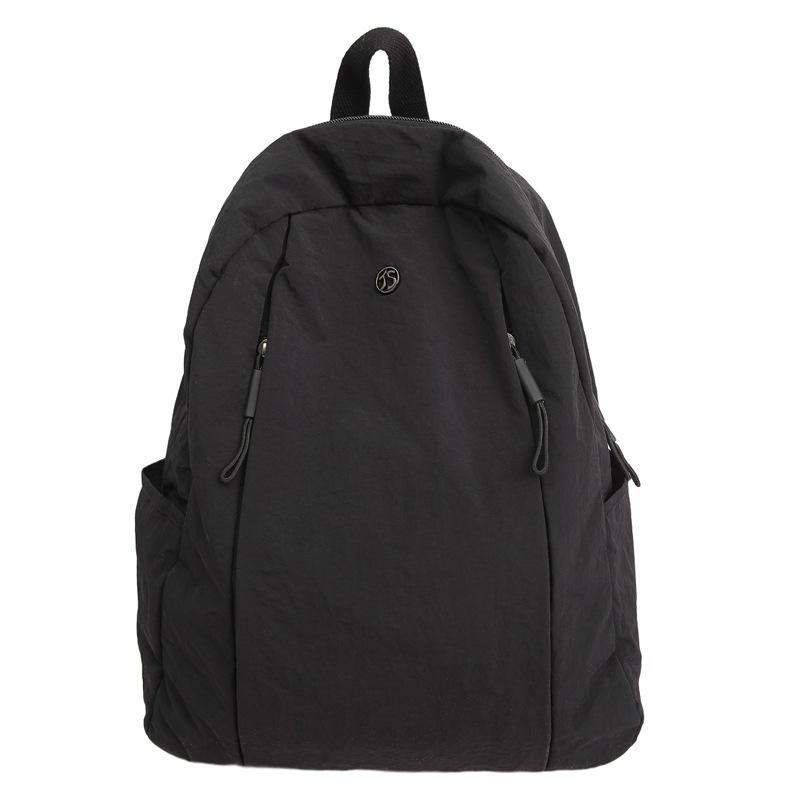 New Ultra-light Puff Waterproof Nylon Cloth Versatile Backpack Women's Color Cloth Bag Simple Travel Women's Backpack