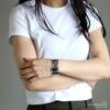 Wide Bangle Bracelet for Gold or 18K GP Simple Bone Cuff Women, Silver, Mirror-Finished, Gold, (Silver)