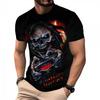 2026 Summer Men's Digital Printing T-Shirt Fashion Casual Breathable Quick-drying Short Sleeve Cross-border Special Supply