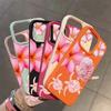 Hawaiianische Meeresschildkröte Rosa Blume Hülle für iPhone 17 Air 16 E 15 14 Plus 13 12 11 Pro Max XS Max Stoßfeste Weiche Silikonhülle