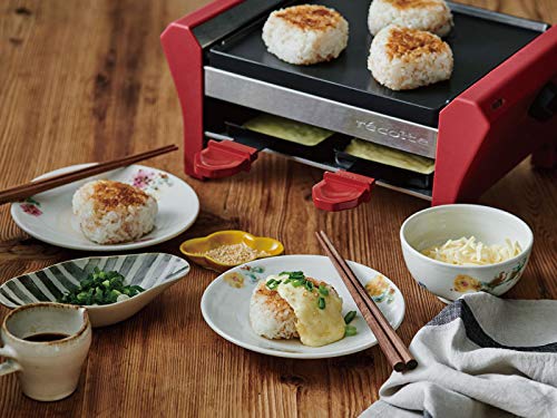 Recolte Raclette Fondue Maker Grand Melt Pizza Plate Set RRF-2