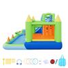 Inflatable Bounce House, 11.3 x 12.3 x 7.0 ft Inflatable Bounce House Water Slide, Bouncer Castle with Castle Bounces, Basketball Hoop, Splash Pool &