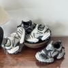 Youth Style Shoes Kids Chunky Sneakers Boys Girls Outdoor Walking Shoes Rubber Sole PU Mesh Upper
