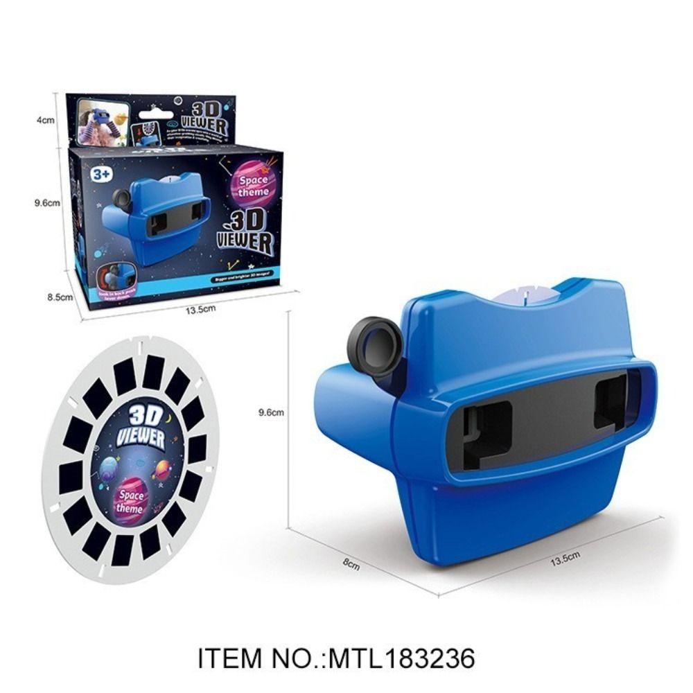 Mini Theater 3D View-Master Luminous Toys Big Game Toys New Viewing Machine  for Kids