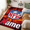 Custom Nfl Fan Area Rug Living Room Nonslip Soft Carpet For Bedroom Game Playroom Sofa Office Home Decor Doormat Christmas Gift C103112