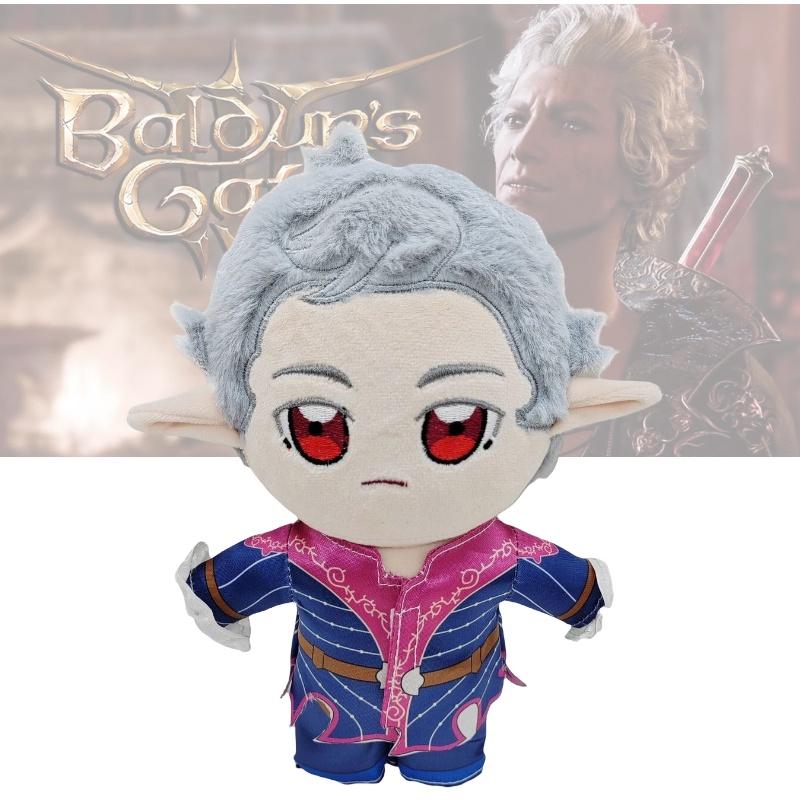 Premium Astarion Lllithid 20cm Stuffed Doll Non-cartoon Character Short Plush Customizable