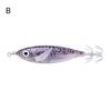 8CM/6G Colorful Fishing Lure with Squid Hook Glow in The Dark Realistic Luminous