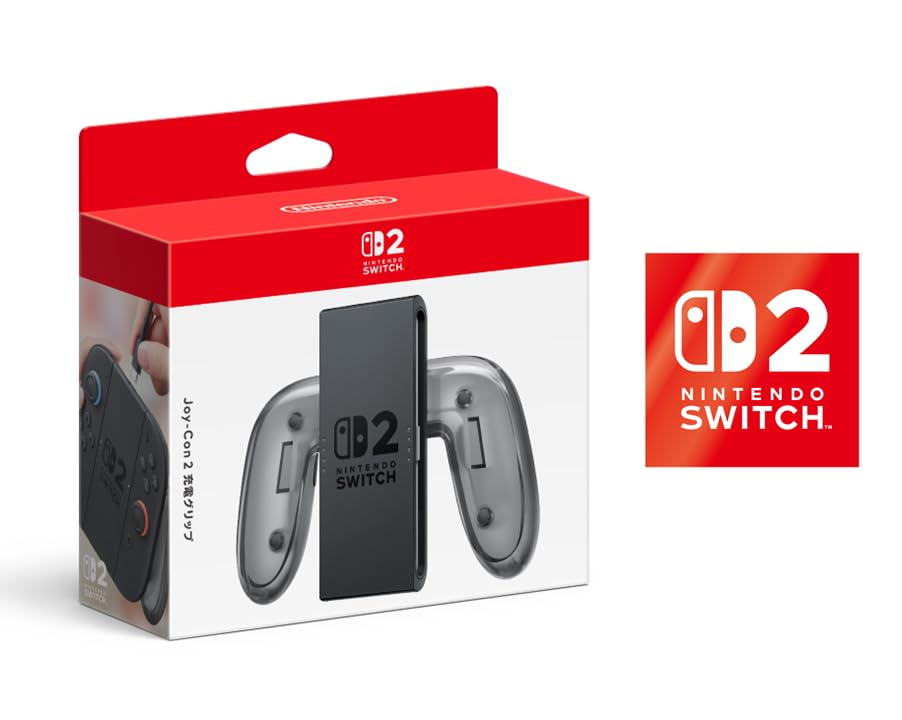 

Genuine 2 Charging Grip Nintendo Switch 2 logo design sticker included [Nintendo Product] Joy-Con [Bonus]