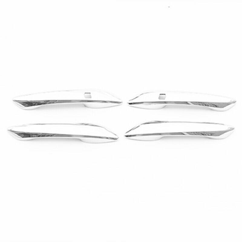 For Hyundai Sonata 2020-2023 Chrome ABS Exterior Side Door Handle Cover Trim 4PC