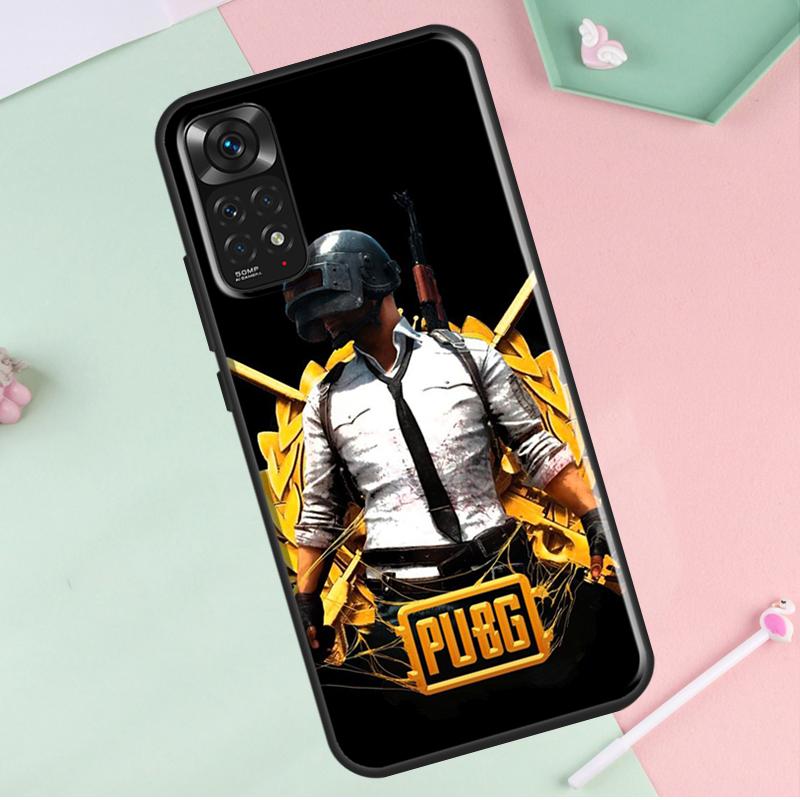 Game PUBG For Redmi Note 12 Pro Plus Cover For Redmi Note 10 8 9 11 Pro 12S 11S 10S 9S 9C 10C 12C Case