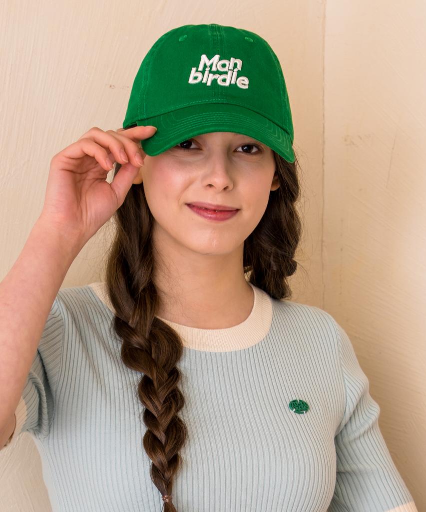 MONBIRDIE GOLF Washed Ball Cap Green