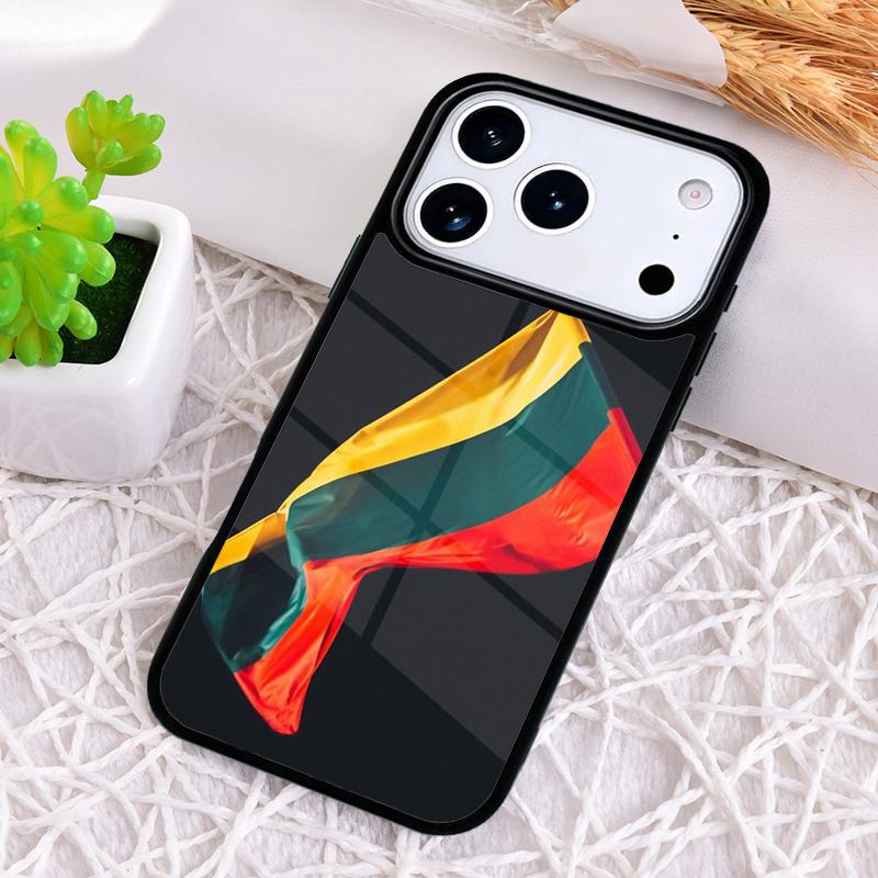 Lithuania Flag print Phone Case for iPhone 17 Air 16 15 11 12 14 13 Pro Max Shockproof Cover