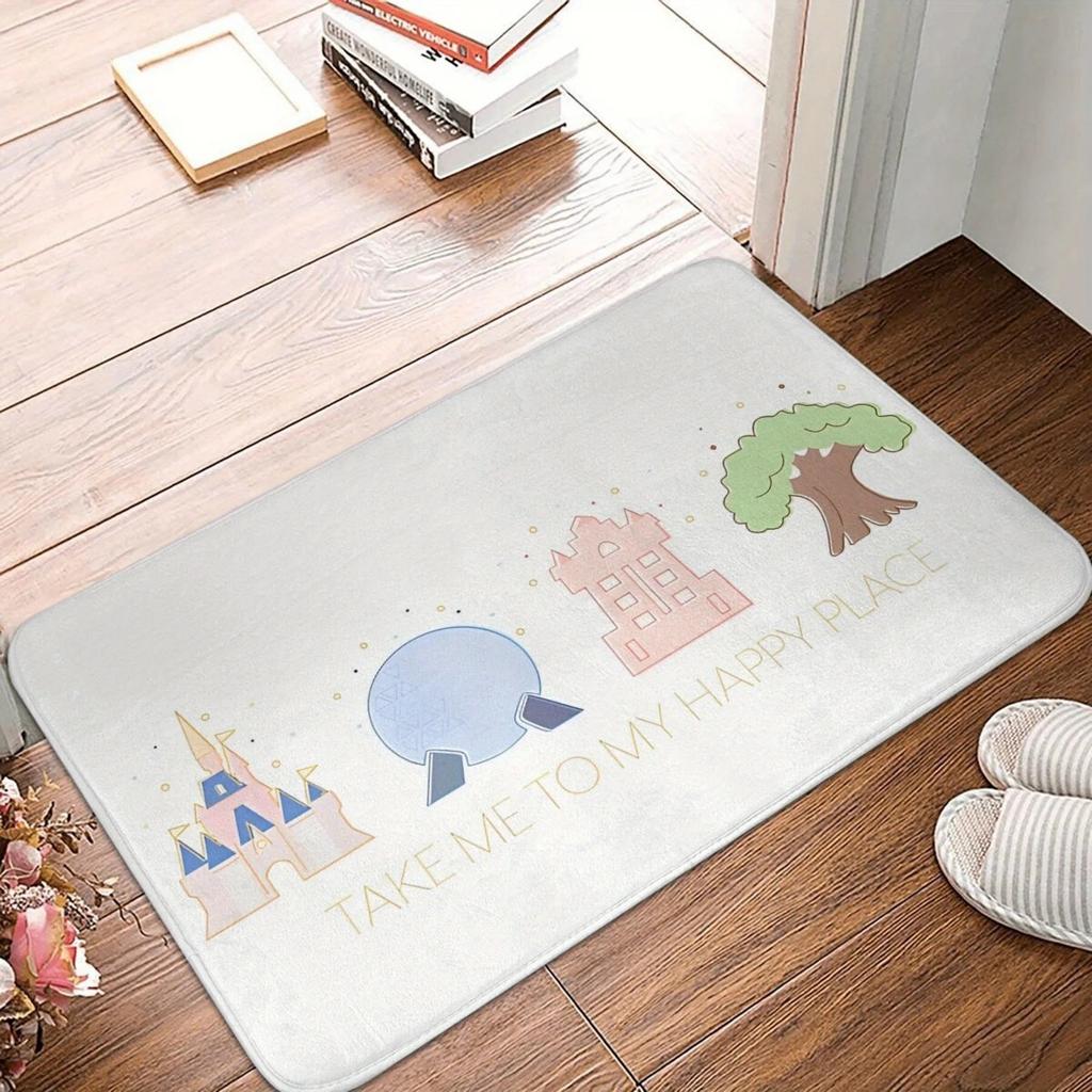 1PC Duck Pattern Kitchen Rugs Non-Slip Door Mats Pop design Bathroom Rug Bath Mat Carpet for Home Sink Laundry Decor