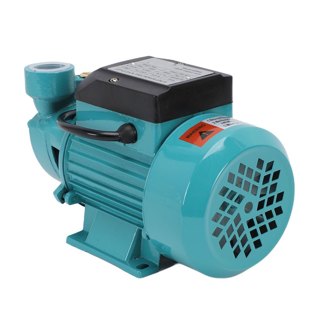 Centrifugal Pump 0.5 Horsepower 36m High Lift 36LPM Flowrate Self Priming Pump for Water Farm Irrigation