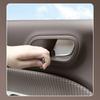 For GWM Ora 5 2026 Interior A Pillar Speaker Cover Trim Luxury Metal Look Tweeter Decoration Silver Titanium Car Styling