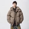 American Retro Hooded Thickened Winter Puffer Jacket 2025