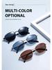 2312P Polarized Metal Round Frame Casual Sport Fashion Sunglasses
